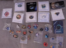 NASA Mission Pin Lot – LSP, EGS, TESS, ICON, OSIRIS-REx – Many Sealed