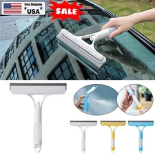 3 in 1 Car Window Cleaning Scraper, Spray Squeegee for Kitchen, Bathroom etc..