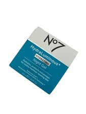 No7 HydraLuminous Hydrating Night Gel, Hyaluronic Acid, Fragrance Free 1.69 oz