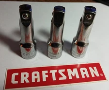 CRAFTSMAN  1/2" dr  3" Extensions 3 pcs   New cmmt44133 new