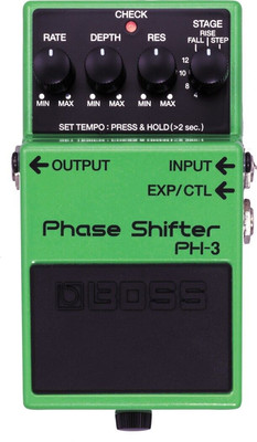 Boss PH-3 Phase Shifter Pedal Vintage And Modern Phases Effects