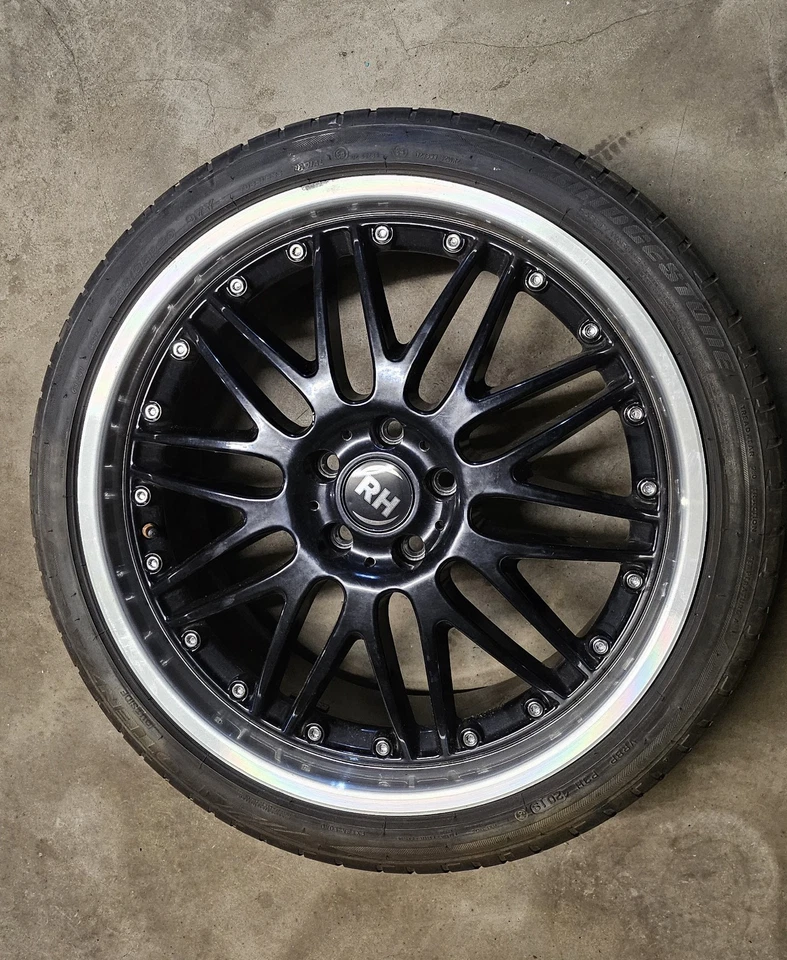 RH Felgen 20 Zoll Sommerreifen 9Jx20H2-ET60-LK5x112-255/35R20 - Bild 3 von 4