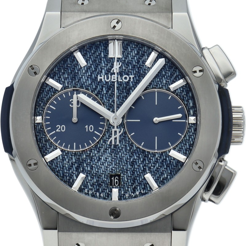 HUBLOT Classic Fusion Chronograph Jeans 45mm Japan Exclusive 521.NX.2770.NR....