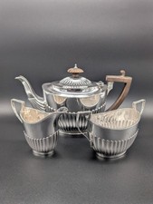 1903/04 London Sterling Silver Tea Set by Charles Stuart Harris