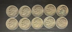 New ListingLot Of 10 - USA Roosevelt Dimes 1964s - 90% Silver *Free Shipping*