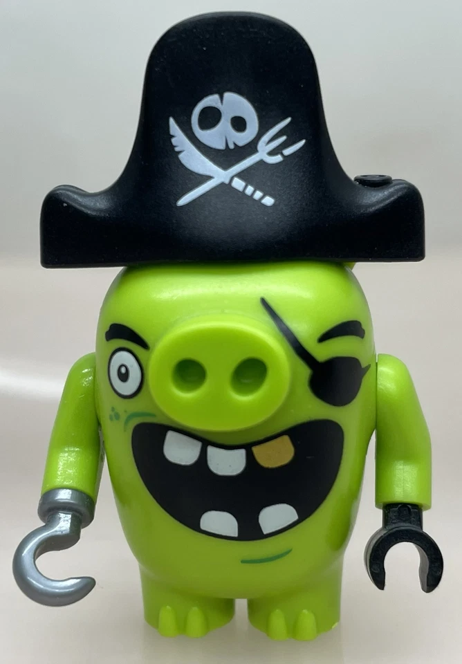 LEGO ®-Minifigur Pirate Pig Angry Birds Movie Set 75825 Piggy Pirate Ship ang014