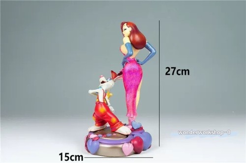 Disney Art Roger Rabbit & Jessica Figurine Resin Model Collection Rare Vintage - Picture 2 of 5