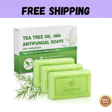 3 Pcs Veloma Antifungal Soap,Veloma Soap,Soothing Tea Tree Eucalyptus, Deep Po