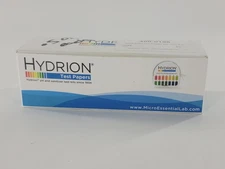 (9 Pack) HYDRION MICRO ESSENTIALS 5.5-8.0 pH Test Papers HJ613 Jumbo Expired
