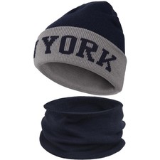 Winter Hat Neck Gaiter Set Men Women Warm Beanie Warmer Combo Gift Apparel