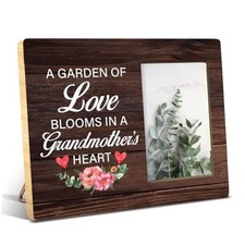 Grandmother Gifts From Granddaughter Grandson, Rustic Grandmother Wood