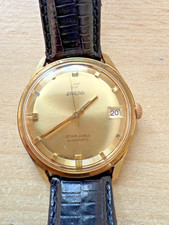 ENICAR MEN WATCH .35 MM .AUTOMATIC. DATE. 1960 TO 1970 NICE WATCH .