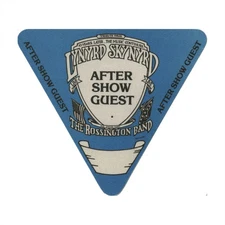 Lynyrd Skynyrd 1987 Tribute Concert Tour Backstage Pass