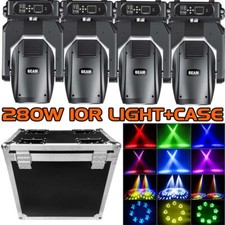 275W 10R Beam Moving Head Stage Light RGBW Gobo Spot Lighting DJ Disco DMX Case