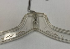 Seymour Paisin Plastic Cloths Hanger Chicago Historic Memorabilia