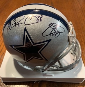 michael irvin signed helmet