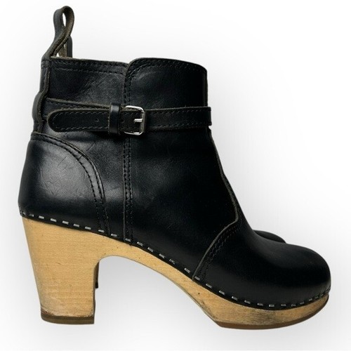 Swedish Hasbeens Toffel The Jodhpur Boot in Black 39 - Picture 2 of 14