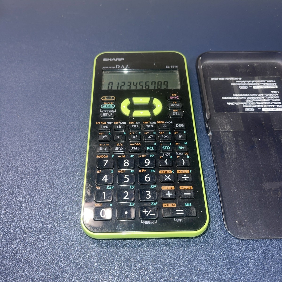 Sharp Scientific Calculator EL-531X ~Green~ | eBay
