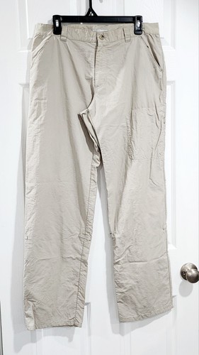 Columbia PFG M Medium Womens Convertible Pants Beige Outdoor Fishing Hiking