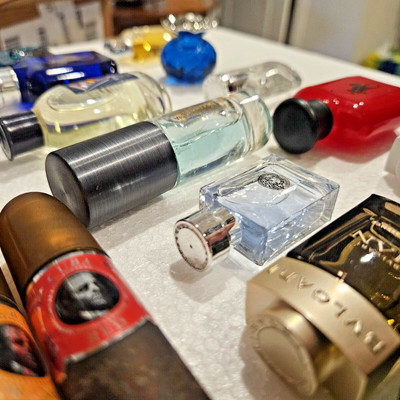 Miniature Fragrance Collection - 19 Scents - Nine Scent Houses - Unique!