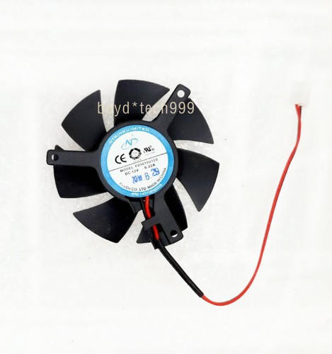 47mm FD5010U12S Fan Hole distance 39mm 2Pin 12V 0.22A Graphics card cooling fan - Picture 3 of 4