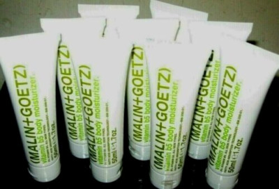 LOT of 10 ( LARGE 1.7 oz) Malin+Goetz Vitamin B5 BODY MOISTURIZERE All Skin Type