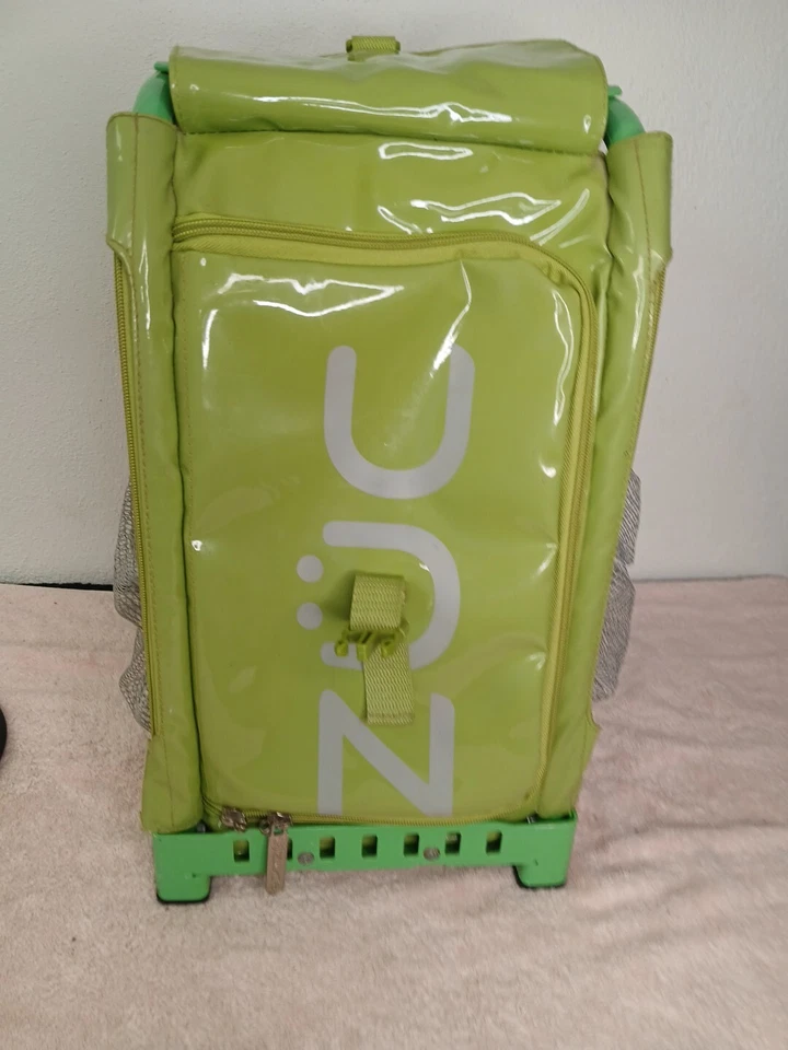 Zuca Bolsa de Patinação e Moldura Bolsa Verde Limão Moldura Verde Rodas Piscantes - Imagem 4 de 4