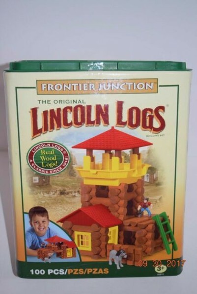 lincoln logs frontier express train set
