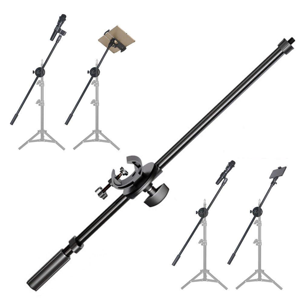 Microphone Stand Crossbar Indoor Outdoor Boom Bracket Broadcast Extension-image
