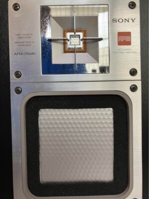 SONY APM-750AV Speakers Magnetically Shielded Units ABR Passive