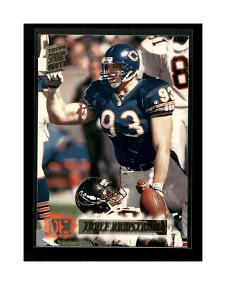 1994 Stadium Club Football Card #491 Trace Armstrong