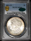 CAC 1881-CC $1 Silver Morgan Dollar MS 64 PCGS # 46287508 + Bonus