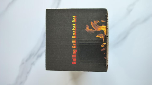 2-teiliges Rollgrillkorb Set - Grillwerkzeug für Gemüse, Garnelen, Camping Geschenke Männer - Bild 11 von 12