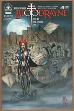 Bloodrayne Red Blood Run #1 Comic Digital Webbing Video Game Based Mark Robinson