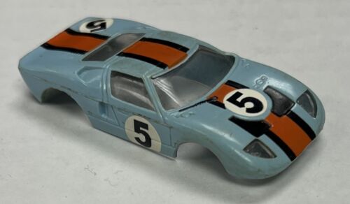 Vintage Aurora HO Ford GT Slot Car #5 BODY ONLY - Picture 4 of 7