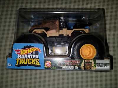 1/24 スケール　モンスタートラックス - ティラノサウルス・レックス Amazon.com: Hot Wheels Monster Trucks Tyrannosaurus Rex, 1