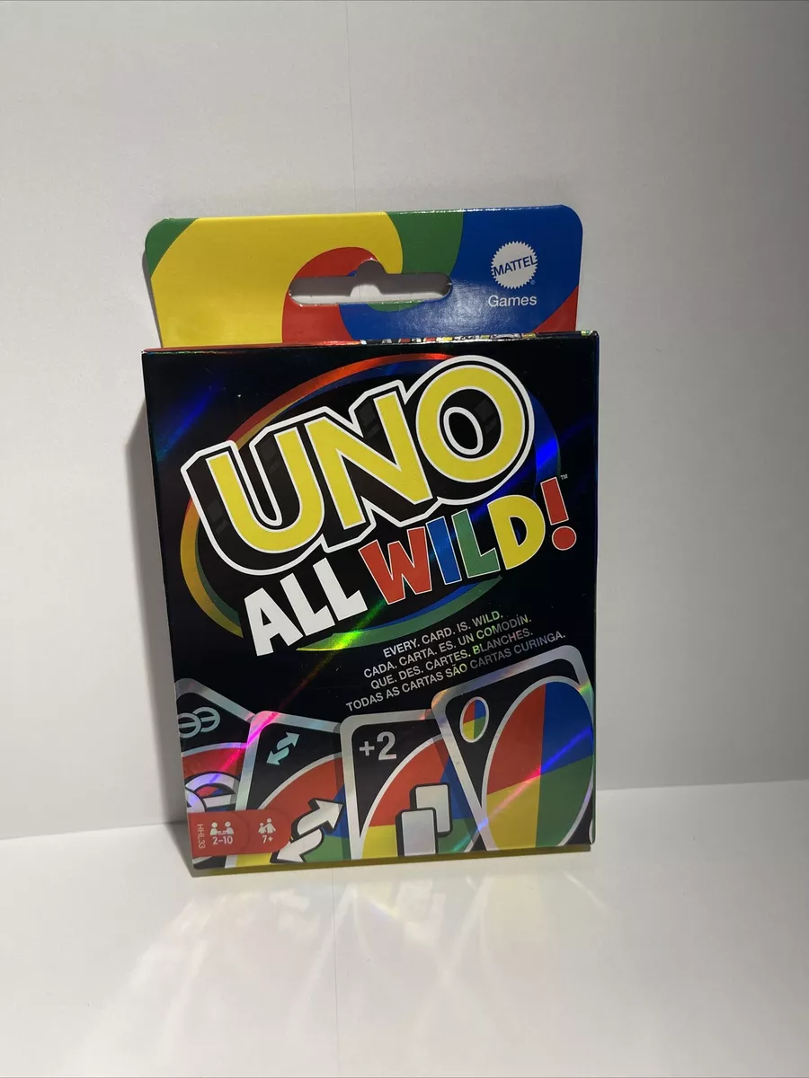 Uno! Jogo de cartas All Wild - Mattel