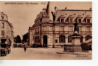 Thema DIE BANK - die BANK VON FRANKREICH - CPA 45 - MONTARGIS 9