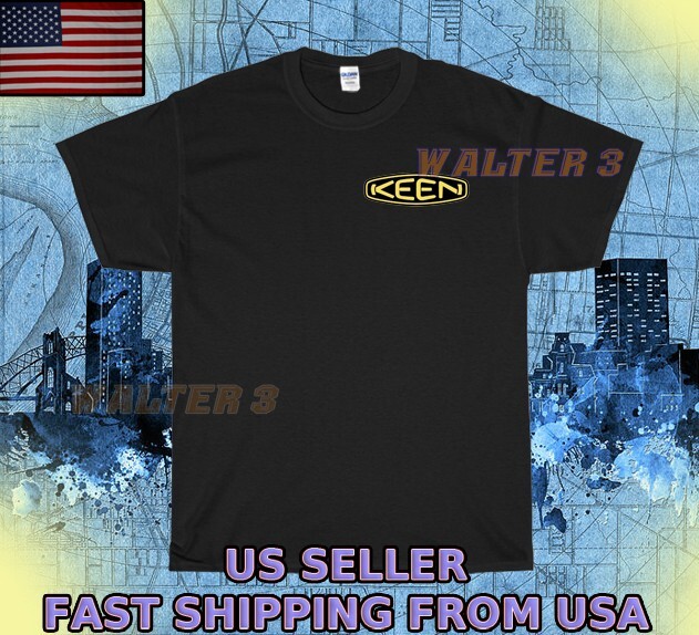 NUOVA CAMICIA KEEN OUTDOOR SCARPE LOGO UNISEX T SHIRT DIVERTENTE UOMO TAGLIA S 5XL