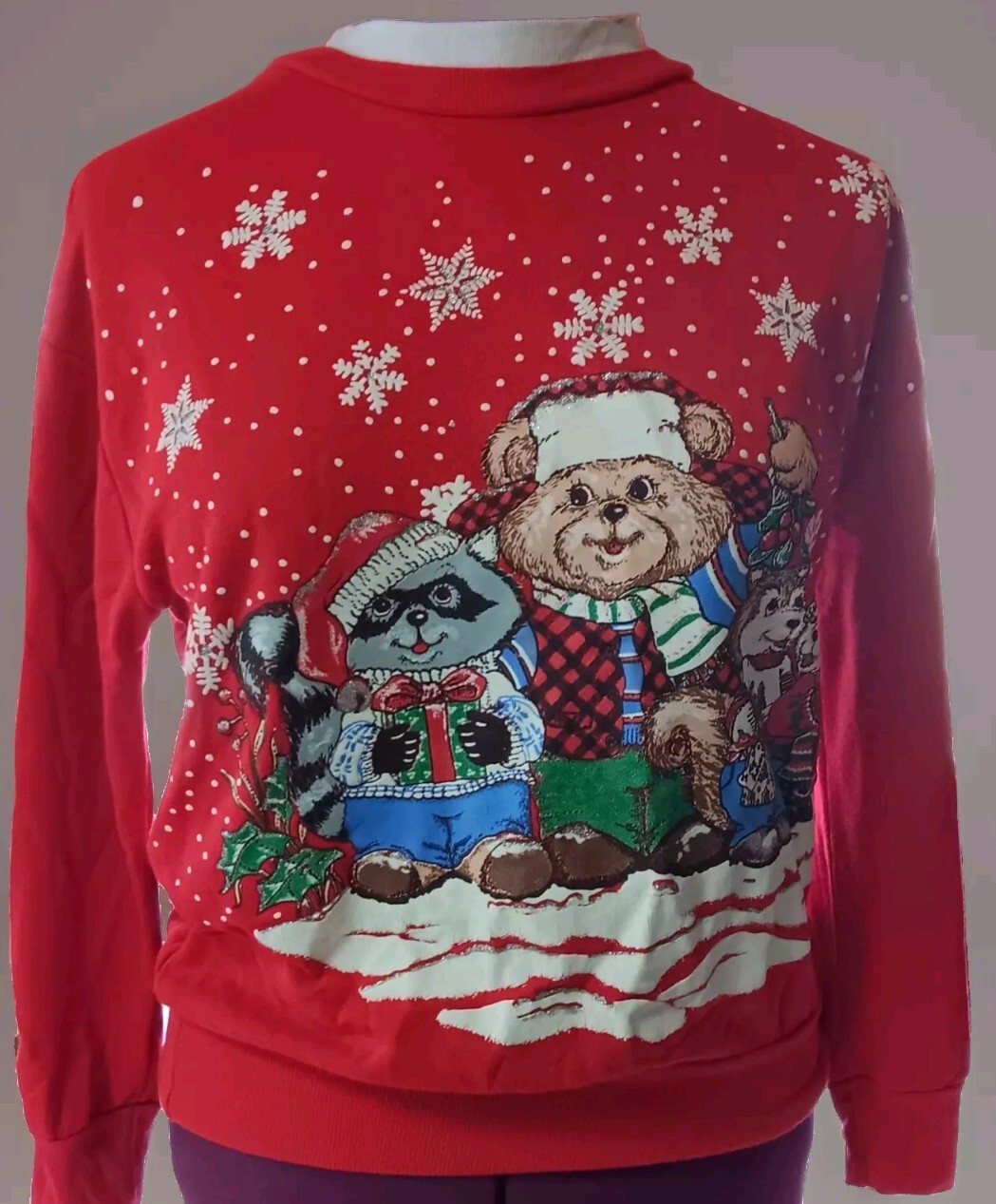 Nutcracker Christmas Pullover Sweater Woodland Cr… - image 2