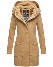 Marikoo Damen Winter Jacke Mantel Business Trenchcoat Wintermantel Parka MAIKOO