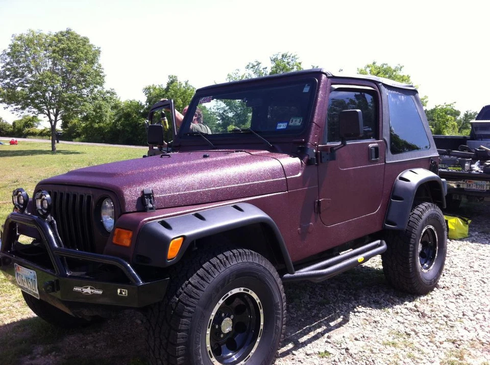 Smittybilt 76631 SRC Side Armor for 1987-2006 Jeep Wrangler YJ / TJ - Pair - Imagem 4 de 4