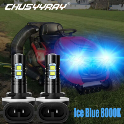 2x Ice Blue LED light bulbs for JD Deere Gator XUV 560E 590E 825i 835E; AXE1694