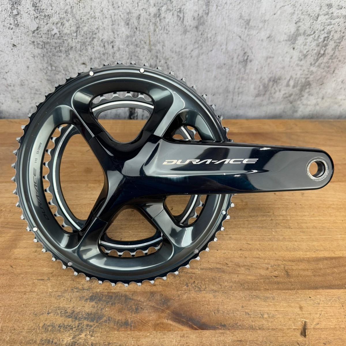 Shimano Dura-Ace FC-R9100 172.5mm 53/39 4iiii Power Meter Crankset