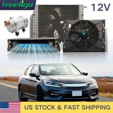 12V Electric Air Conditioner Underdash A/C Compressor Kit Only Cooling Universal
