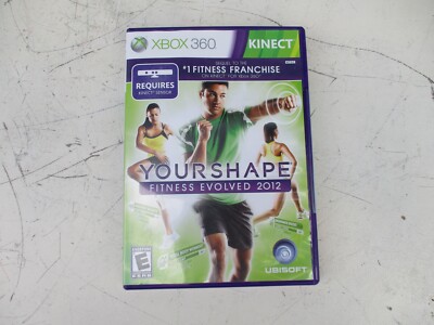 Your Shape Fitness Evolved 2012 Xbox 360 Kinect Required FACTORY SEALED Game