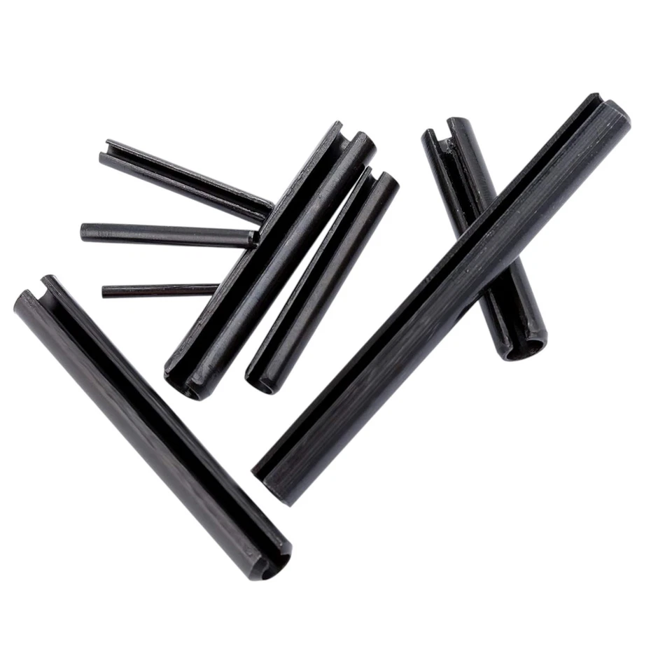 Kit assortimento spine elastiche 120pezzi perno di tensione a molla con intaglio - Immagine 2 di 4