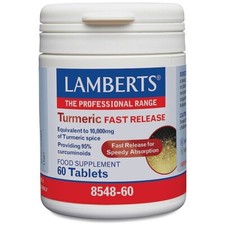 Lamberts Fast Release Turmeric (60)  BBE 09/2028