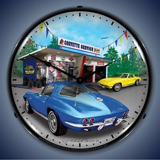 1963 Corvette Led Lighted Clock 1963 Corvette Led Lighted Clock