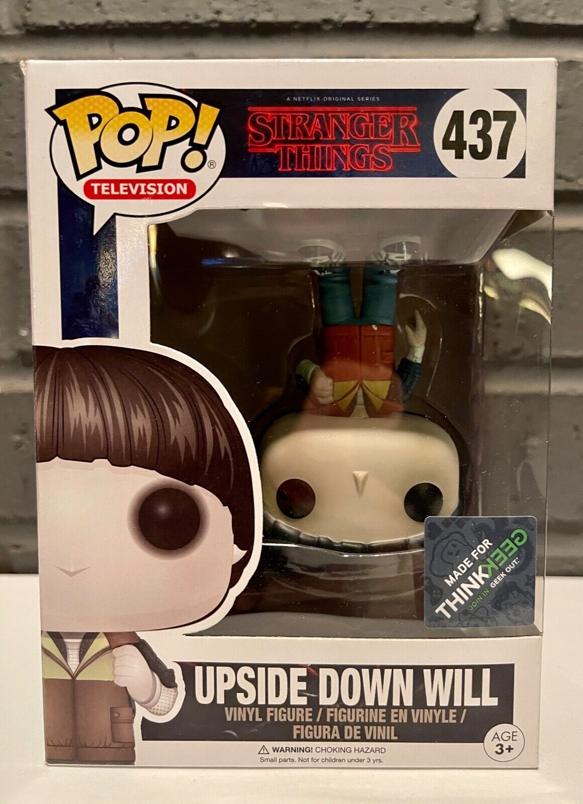 pris diakritisk Oberst Funko Pop Stranger Things Upside Down Will #437 Think Geek Exclusive! | eBay